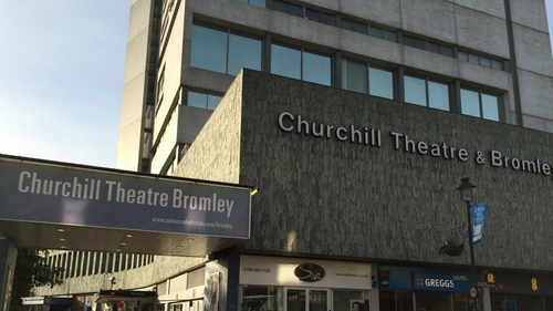 The Churchill Theatre on Bromley High Street